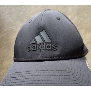 ADIDAS Men’s Sz S/M Hat Adjustable Fit One-Size Aeroready Black Activewear